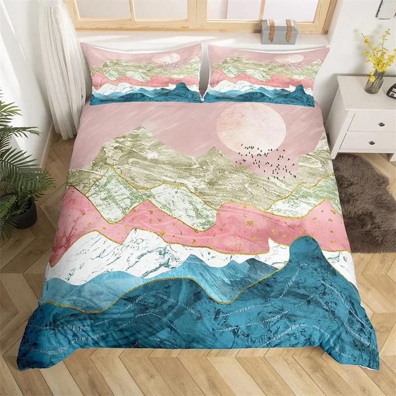 Abstract Mountain Soft Duvet Cover Natural Scenery Art King Beding Set For Nature Lover Gift Wodlplus Hiking Adventure Comfortable Quilt Cover 100*200cm Single
Abstract Mountain Soft Duvet Cover Natural Scenery Art King Beding Set For Nature Lover Gift Wodlplus Hiking Adventure Comfortable Quilt Cover 100*200cm Single