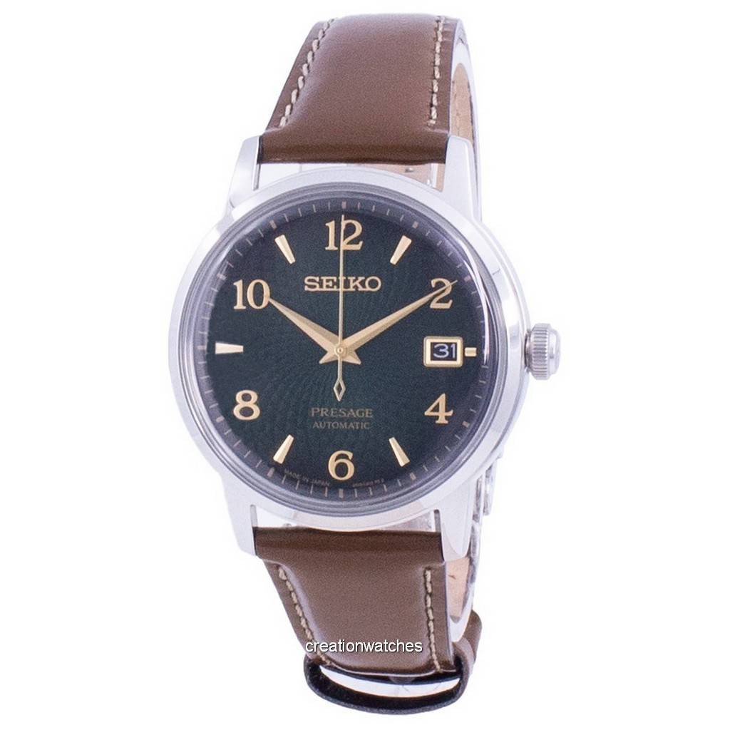 Seiko Presage Cocktail Time Mojito Автоматические мужские часы SRPE45 SRPE45J1 SRPE45J зелёный
Seiko Presage Cocktail Time Mojito Автоматические мужские часы SRPE45 SRPE45J1 SRPE45J зелёный