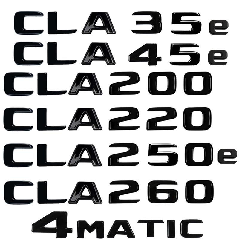 Car Trunk Letters Logo Emblem Badge Decals Sticker For Mercedes Benz CLA Class CLA35e CLA45 CLA260 CLA200e CLA180 CLA250 CLA220 4 MATIC
Car Trunk Letters Logo Emblem Badge Decals Sticker For Mercedes Benz CLA Class CLA35e CLA45 CLA260 CLA200e CLA180 CLA250 CLA220 4 MATIC