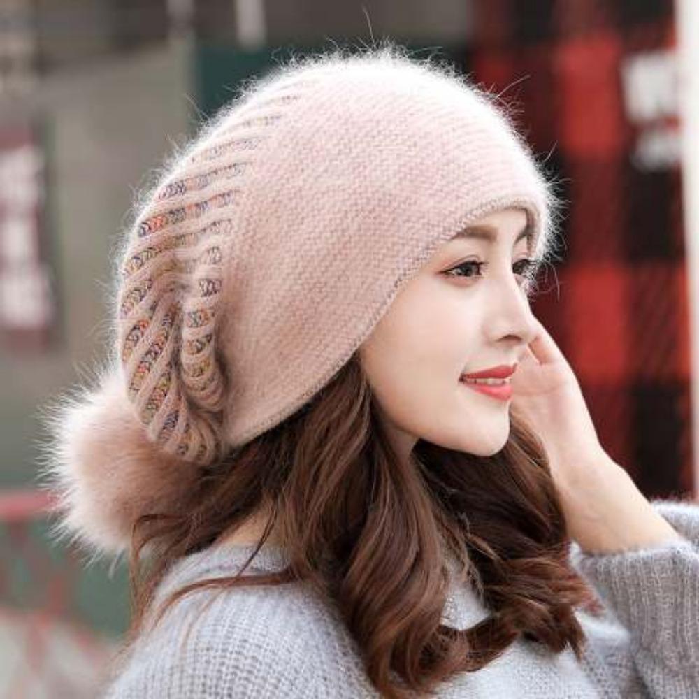 Шерстяная шапка Женская Зимняя Универсальная Шапка из Кроличьего Меха Женская Зимняя Модная Утепленная Теплая Вязаная Шапка Милый Берет Женский average size
Шерстяная шапка Женская Зимняя Универсальная Шапка из Кроличьего Меха Женская Зимняя Модная Утепленная Теплая Вязаная Шапка Милый Берет Женский average size