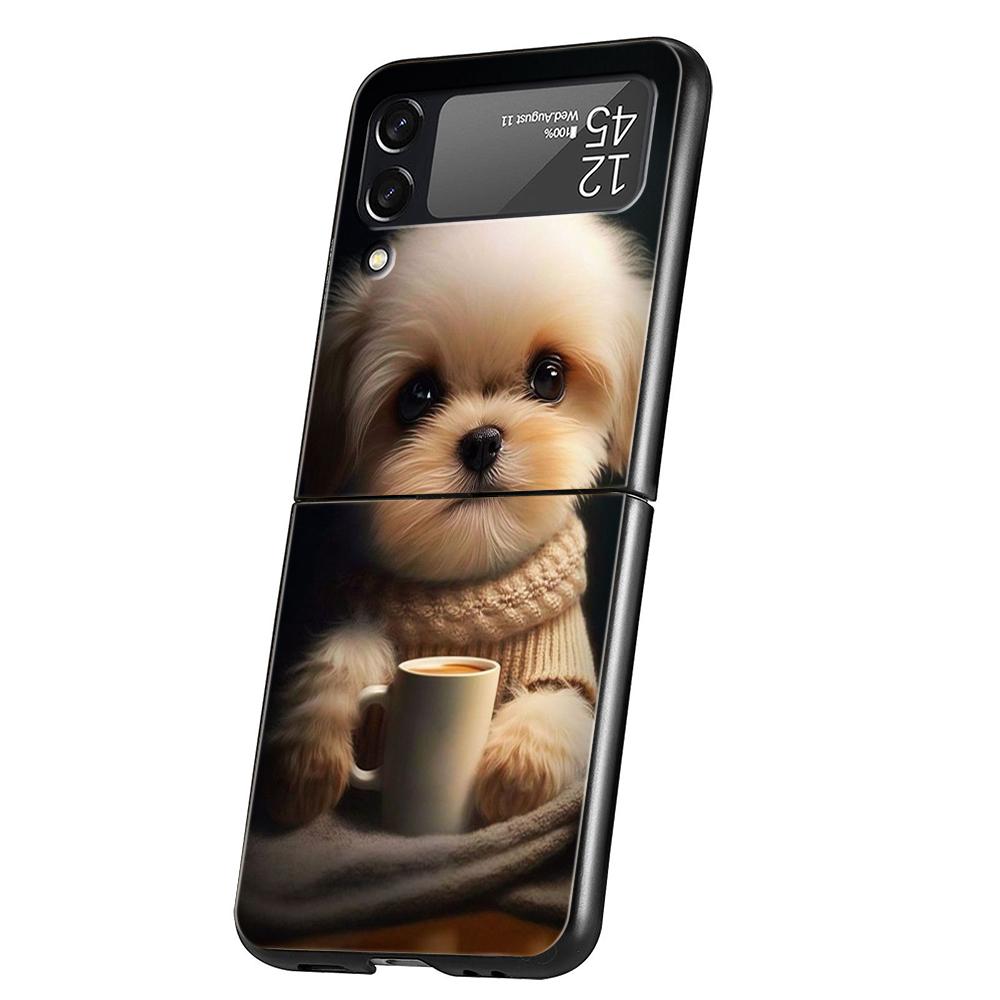 Cartoon Dogs Hard PC Phone Case For Samsung Galaxy Z Flip 5 4 3 Black Cover For Galaxy Z Flip 6 Foldable Shockproof Cases Fundas for Z Flip 5
Cartoon Dogs Hard PC Phone Case For Samsung Galaxy Z Flip 5 4 3 Black Cover For Galaxy Z Flip 6 Foldable Shockproof Cases Fundas for Z Flip 5