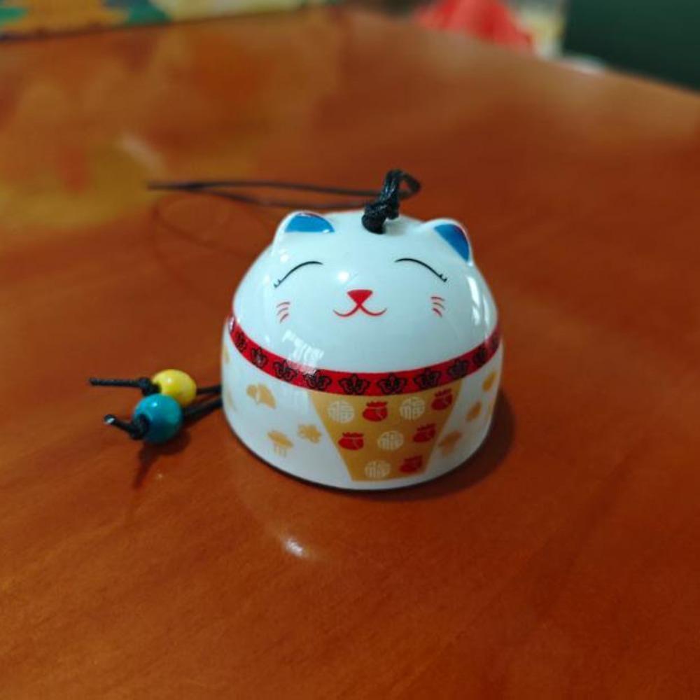 Japanese Style Lucky Cat Mobile Phone Pendant Ceramics Room Wall Pendant Phone Accessory C
Japanese Style Lucky Cat Mobile Phone Pendant Ceramics Room Wall Pendant Phone Accessory C