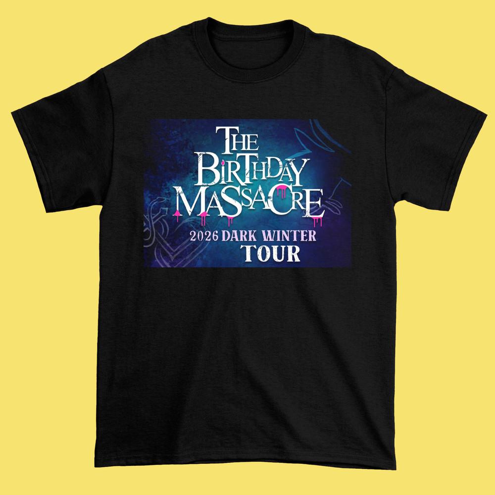 NEW The Birthday Massacre 2026 Dark Winter Tour Black Shirt S5XL T170 Unisex T-Shirt M
NEW The Birthday Massacre 2026 Dark Winter Tour Black Shirt S5XL T170 Unisex T-Shirt M
