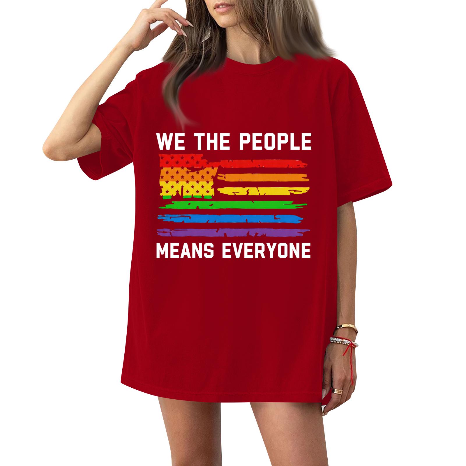 Women’s Casual Short Sleeve Crew Neck T Shirt with Graphic Print Relaxed Fit Soft Fabric Comfortable Top for Daily Wear S красный
Women’s Casual Short Sleeve Crew Neck T Shirt with Graphic Print Relaxed Fit Soft Fabric Comfortable Top for Daily Wear S красный