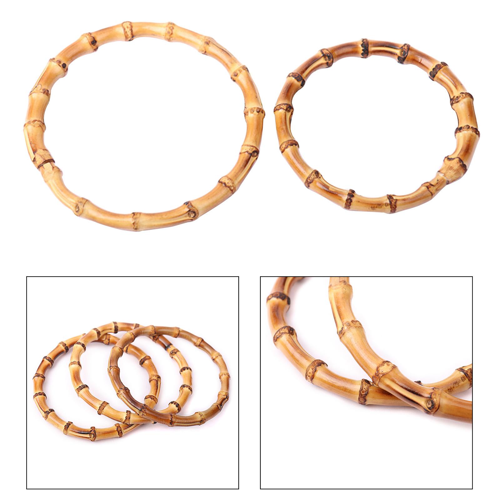 Bamboo Bag Handle Practical Flat Round Purse Handle Handbag Handle Ring DIY Bag Replacement Accessories for Women Girls D2
Bamboo Bag Handle Practical Flat Round Purse Handle Handbag Handle Ring DIY Bag Replacement Accessories for Women Girls D2