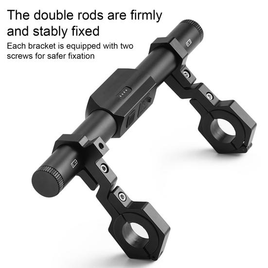 Yousheng Bicycle Handlebar Extender Lamp 6 Modes Adjustable Lightweight Waterproof Bike Handlebar Extension Rack with LED Light Bike Accessories чёрный
Yousheng Bicycle Handlebar Extender Lamp 6 Modes Adjustable Lightweight Waterproof Bike Handlebar Extension Rack with LED Light Bike Accessories чёрный