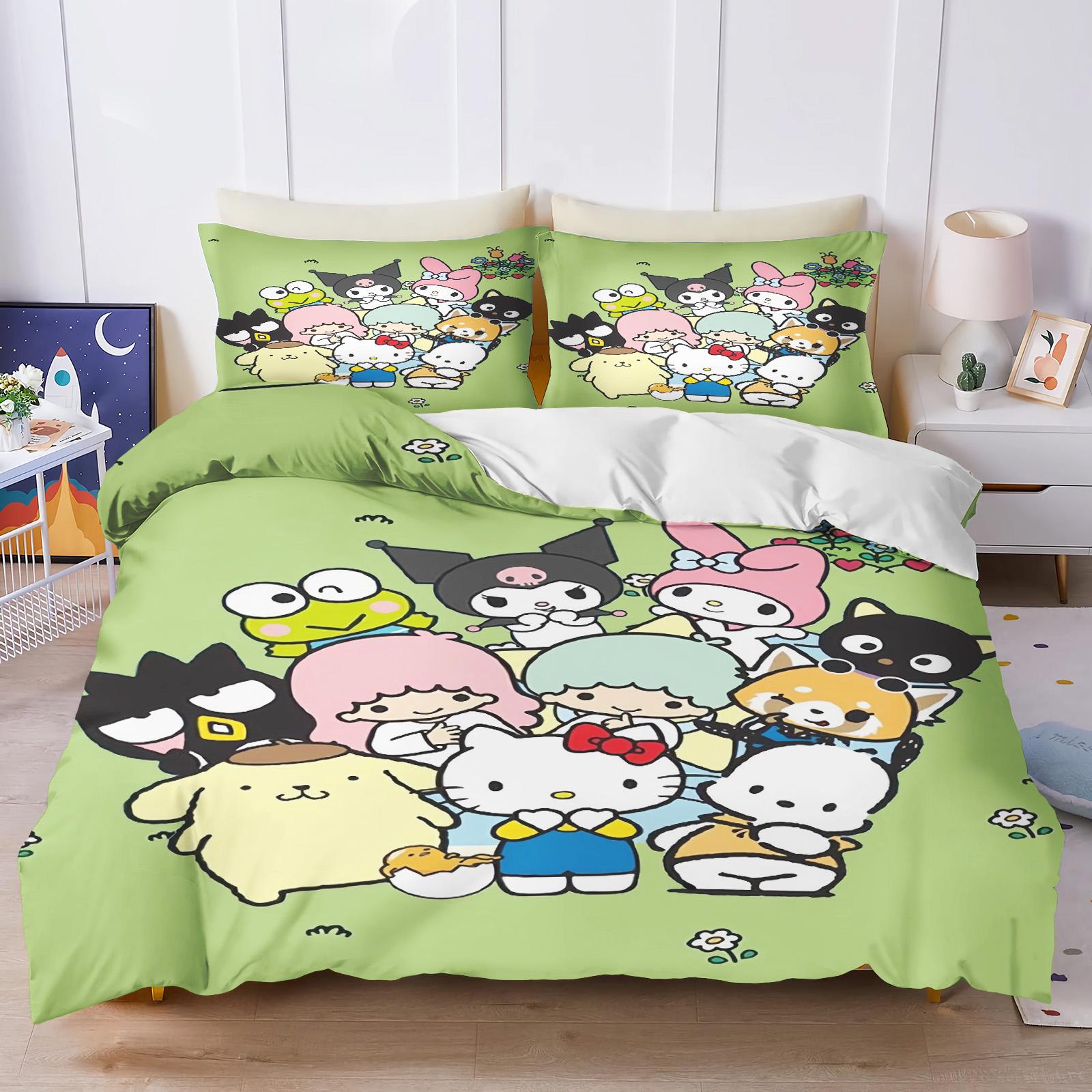 Sanrio Моя Мелоди Куроми Почакко Аниме Комплект Пододеяльника Comforte С Принтом Мультяшный Двуспальный Размер Комплекты Постельного Белья Рождественские Подарки 3-предметный EU Single(135*200cm)3pcs
Sanrio Моя Мелоди Куроми Почакко Аниме Комплект Пододеяльника Comforte С Принтом Мультяшный Двуспальный Размер Комплекты Постельного Белья Рождественские Подарки 3-предметный EU Single(135*200cm)3pcs