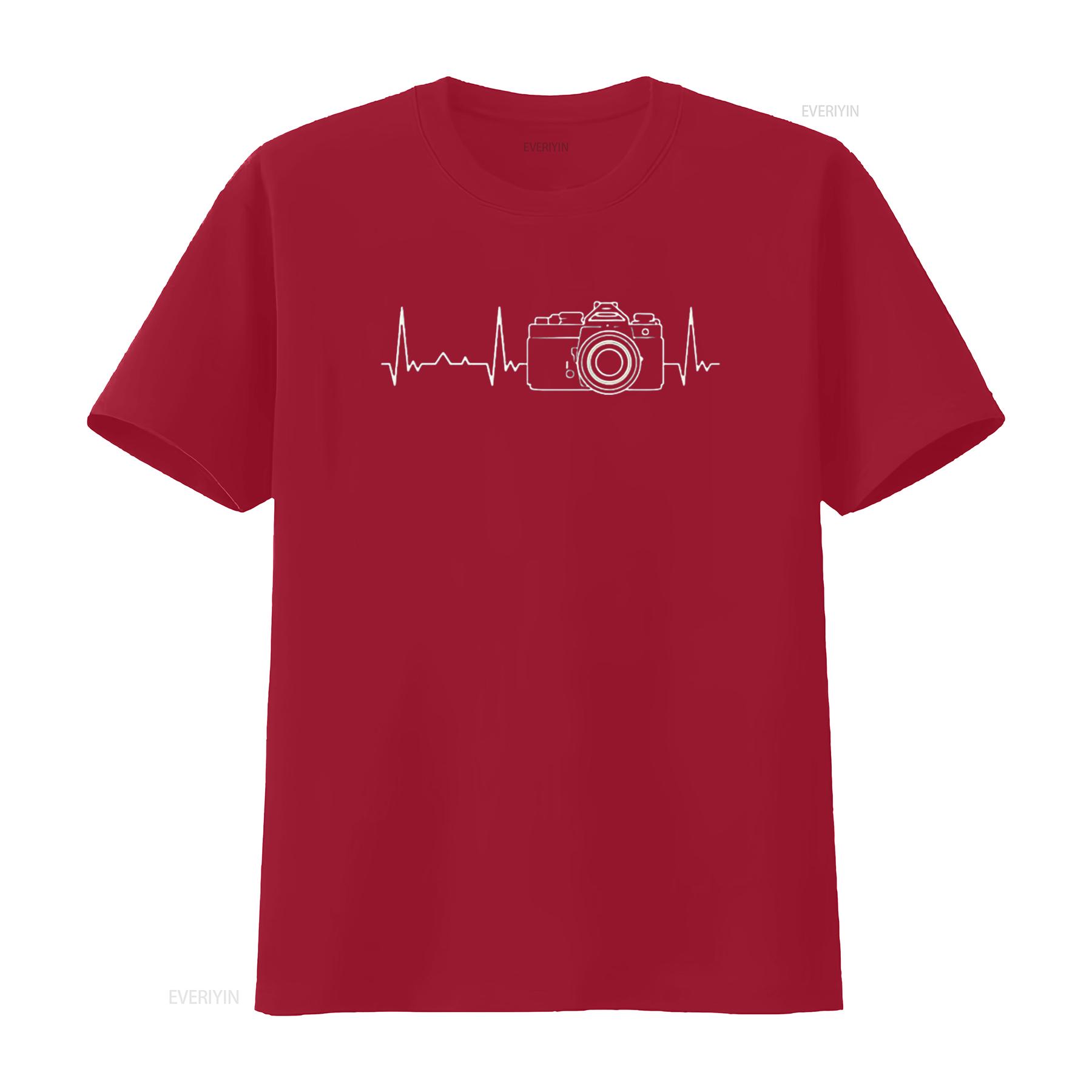 Funny heartbeat Camera Vintage Womens T Shirt vintage Washed Versatile homme Comfortable Stretched Casual Slightly S
Funny heartbeat Camera Vintage Womens T Shirt vintage Washed Versatile homme Comfortable Stretched Casual Slightly S