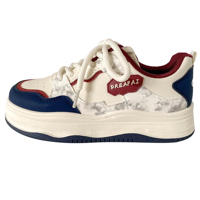 FY-093 dopamine color platform white shoes women s shoes bread shoes casual board shoes 2025 spring new leather surface 40
FY-093 dopamine color platform white shoes women s shoes bread shoes casual board shoes 2025 spring new leather surface 40