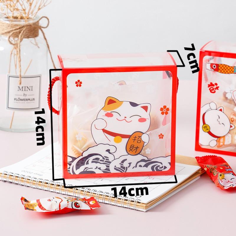 5Pcs 2026 Chinese New Year Candy Packaging Nougat Gift Box Portable Clear Snowflake Pastry Hand Plastic Boxes 14x7x14cm
5Pcs 2026 Chinese New Year Candy Packaging Nougat Gift Box Portable Clear Snowflake Pastry Hand Plastic Boxes 14x7x14cm