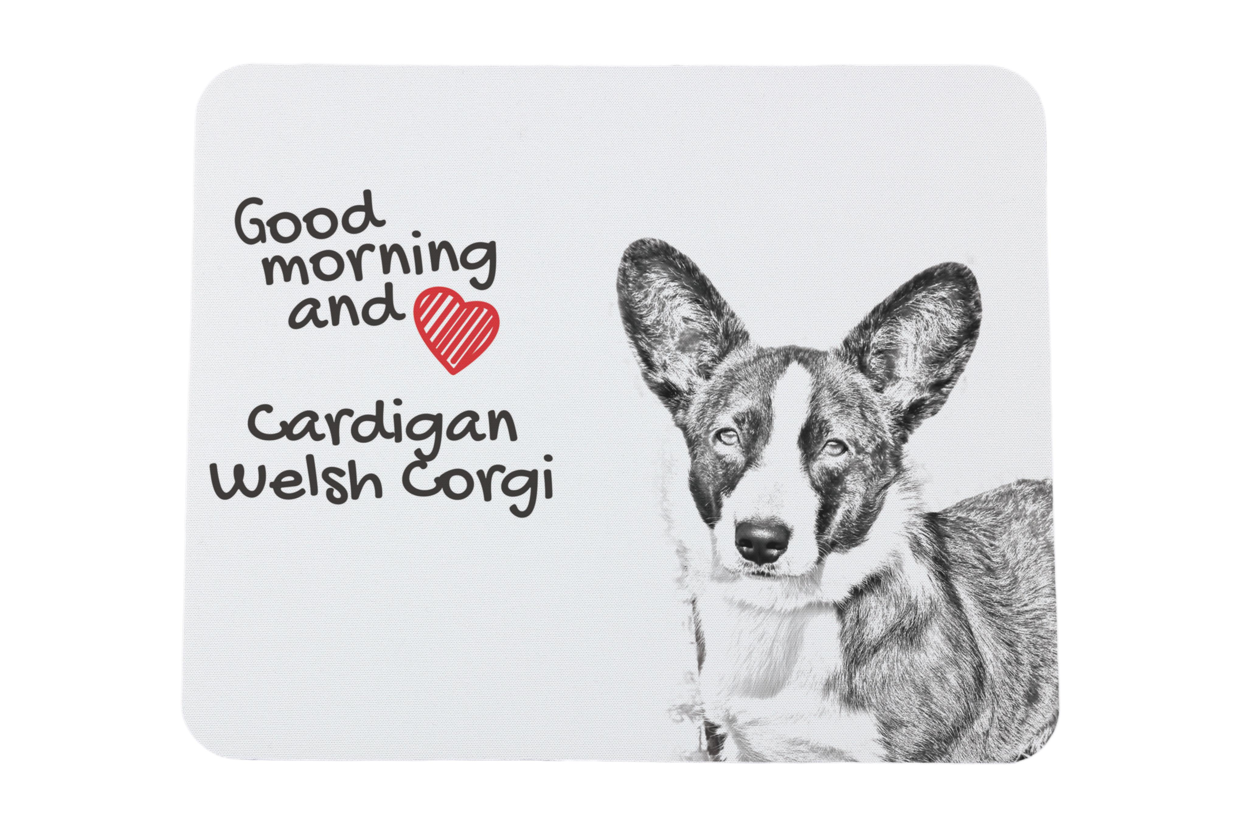 Cardigan Welsh Corgi - mouse pad with print, personalized dog-themed mouse pad, unique gadget for an office worker by Art-Dog brand білий
Cardigan Welsh Corgi - mouse pad with print, personalized dog-themed mouse pad, unique gadget for an office worker by Art-Dog brand білий