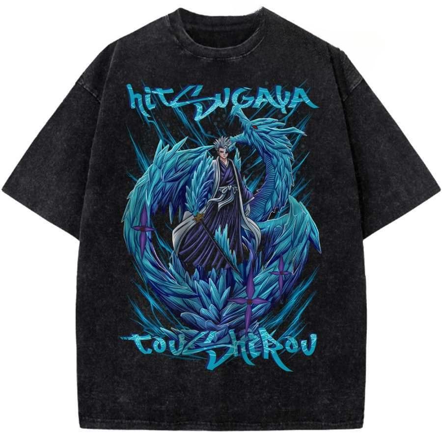 BLEACH Hitsugaya Toushirou Graphic Tshirt Men Women Clothing Short Sleeve Cotton Tshirts Washed Tee Harajuku Male Loose T Shirt S
BLEACH Hitsugaya Toushirou Graphic Tshirt Men Women Clothing Short Sleeve Cotton Tshirts Washed Tee Harajuku Male Loose T Shirt S