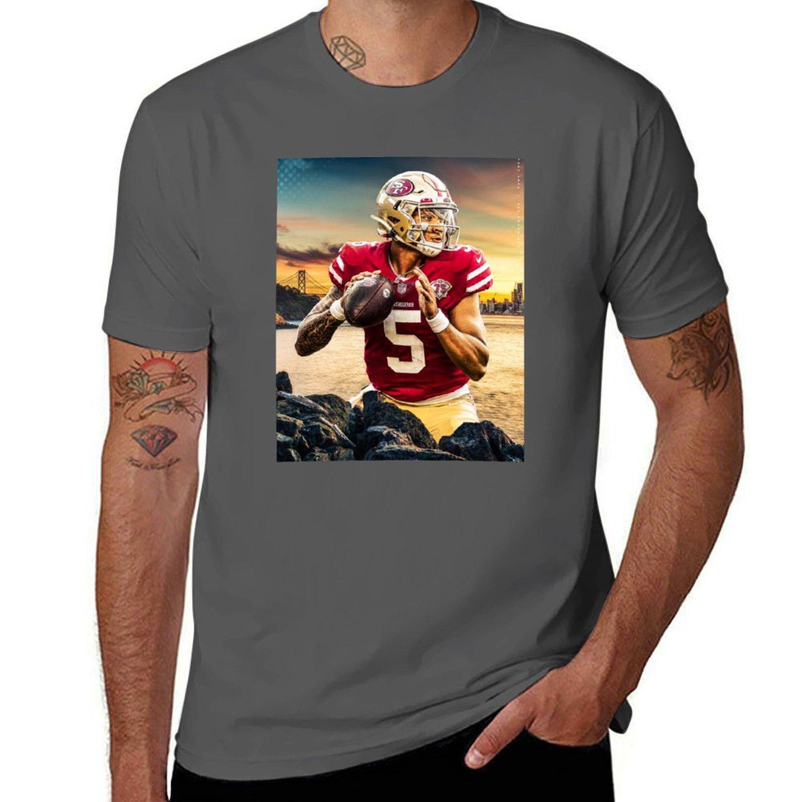 Trey Lance T-Shirt printed t shirts for man man tshirt T-Shirt 4XL
Trey Lance T-Shirt printed t shirts for man man tshirt T-Shirt 4XL