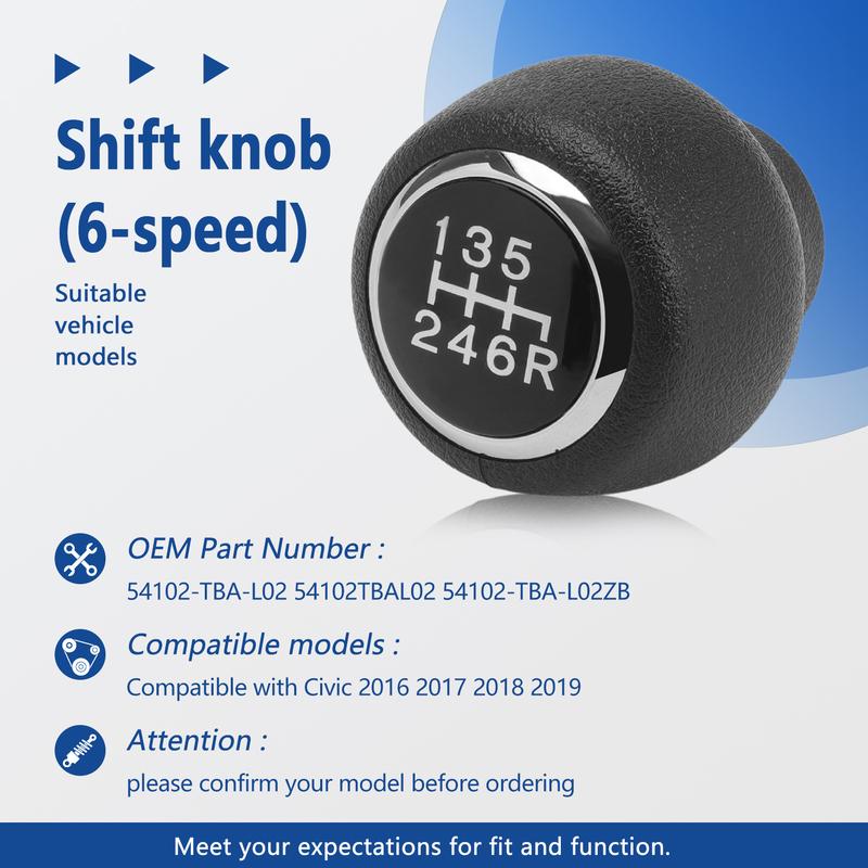 54102TBAL02 Manual Transmission Gear Shifter Knob Handle 54102-TBA-L02ZB FOR Honda Civic 2016 2017 2018
54102TBAL02 Manual Transmission Gear Shifter Knob Handle 54102-TBA-L02ZB FOR Honda Civic 2016 2017 2018
