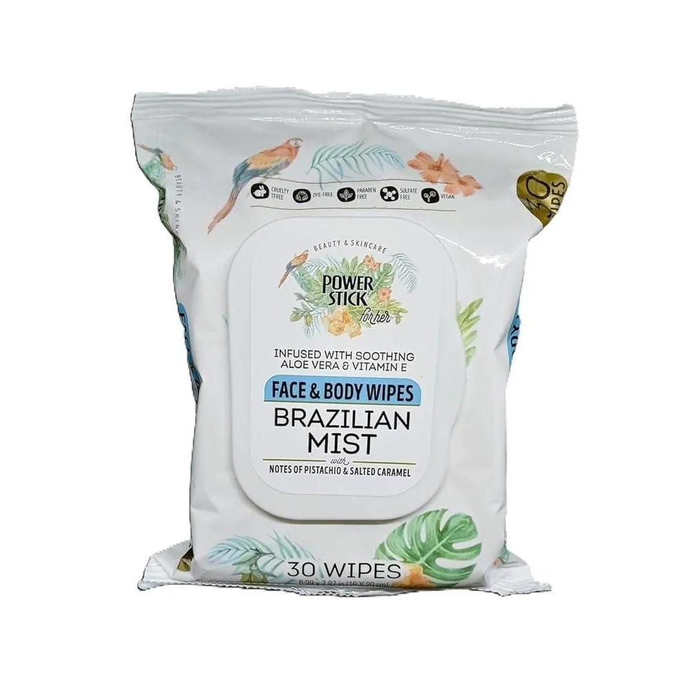 Generic Brazil Mist Face & Body Power Stick Wipes 30 Sheets 1 Pack Contains Aloe Vera E Pistachio Salted Caramel No
Generic Brazil Mist Face & Body Power Stick Wipes 30 Sheets 1 Pack Contains Aloe Vera E Pistachio Salted Caramel No