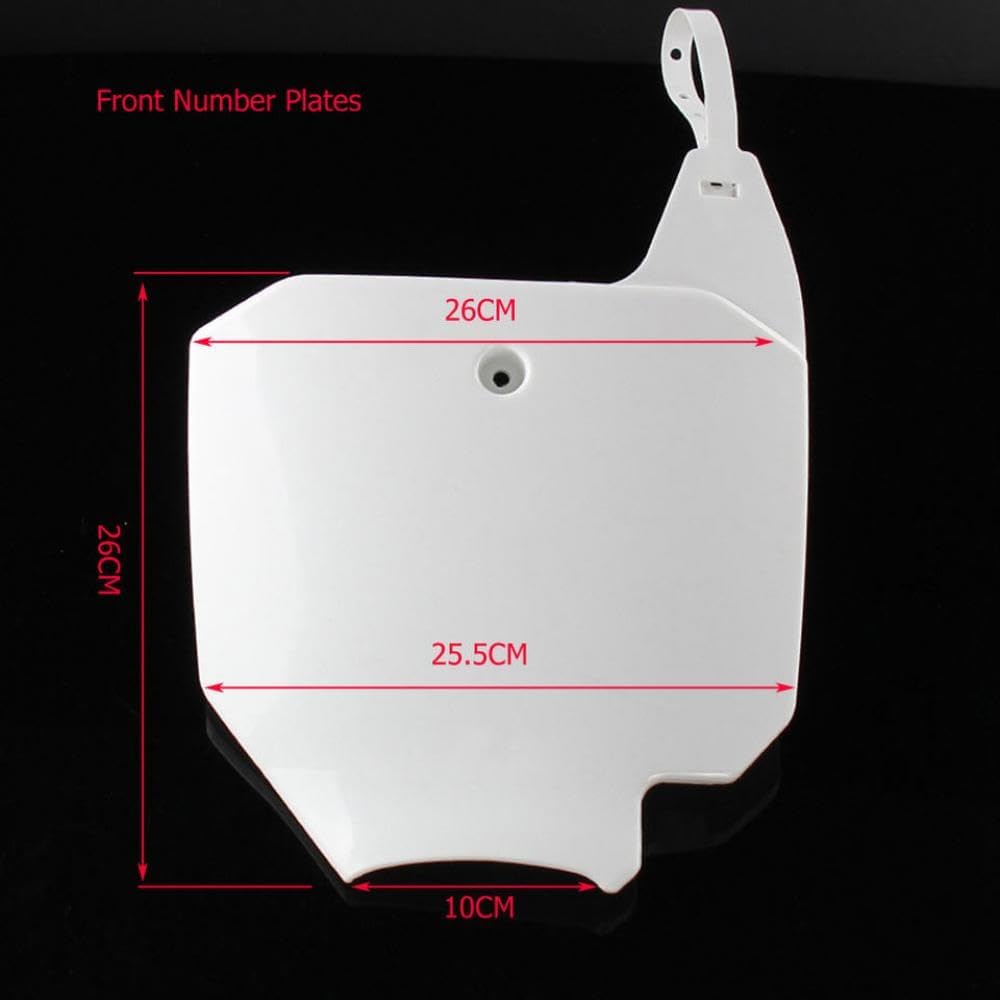 Front Number Plates Compatible With CRF 150R CRF150R Dirt Bike Motocross Motorcycle
Front Number Plates Compatible With CRF 150R CRF150R Dirt Bike Motocross Motorcycle