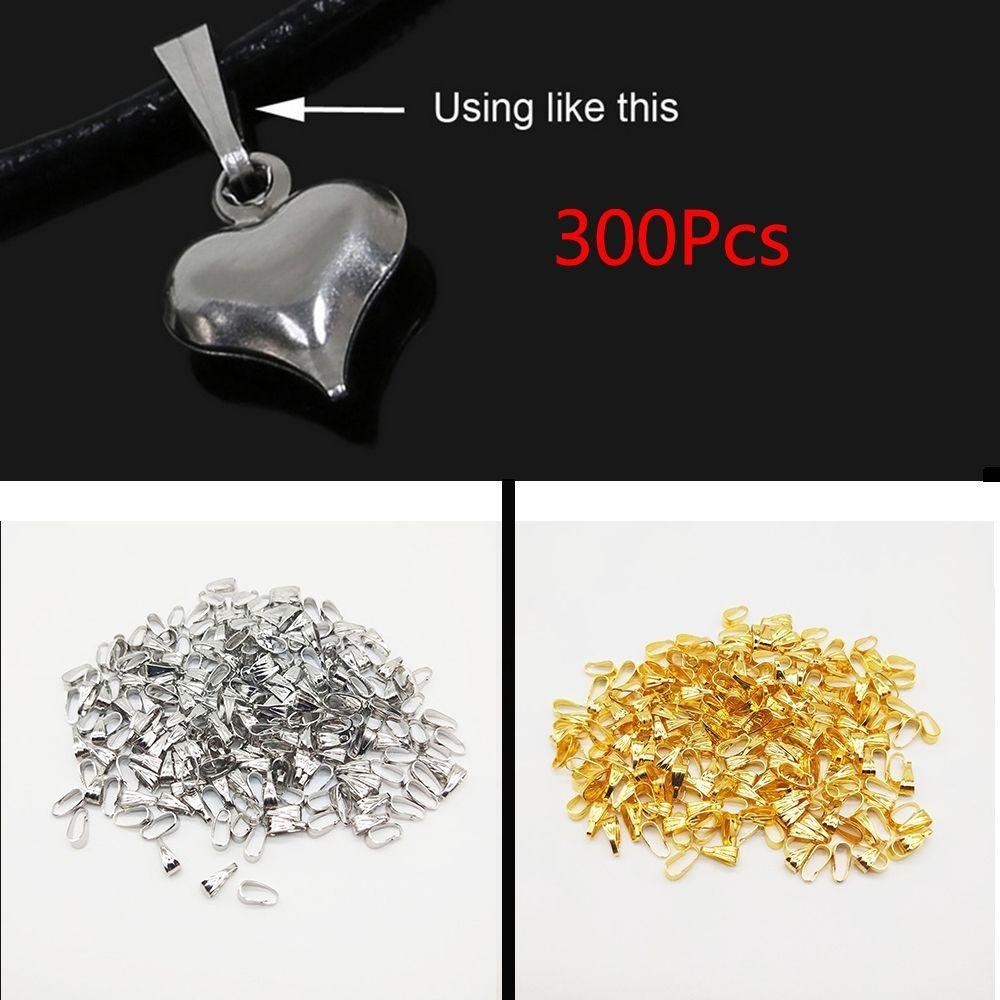300PCS Jewelry Findings Pendant Clip DIY Melon Seeds Buckle Fashion Clip Clasp Necklace Accessories silver 300pcs
300PCS Jewelry Findings Pendant Clip DIY Melon Seeds Buckle Fashion Clip Clasp Necklace Accessories silver 300pcs