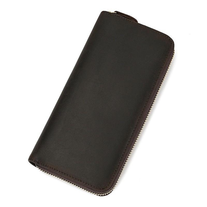 Men s Crazy Horse Leather Long Wallet With Zipper Bag Retro Can Hold Mobile Phone Card Clip
Men s Crazy Horse Leather Long Wallet With Zipper Bag Retro Can Hold Mobile Phone Card Clip