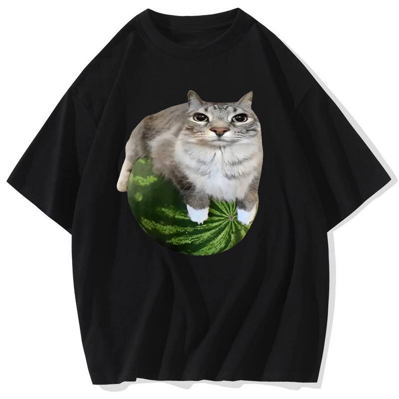 Watermelon Cat Silly Cat Meme TShirt A Hilarious Watermelon Print Shirt Is A Stylish Unisex Top for Both Men and Women T Shirts S
Watermelon Cat Silly Cat Meme TShirt A Hilarious Watermelon Print Shirt Is A Stylish Unisex Top for Both Men and Women T Shirts S