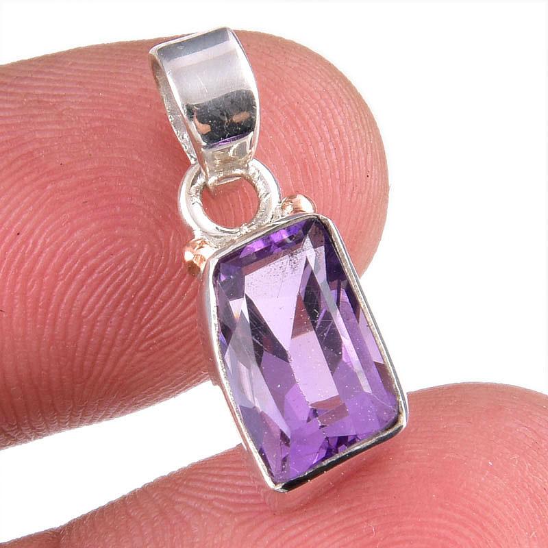 Natural Pink Amethyst Gemstone 925 Solid Sterling Silver Jewelry Pendant 1 H4D86
Natural Pink Amethyst Gemstone 925 Solid Sterling Silver Jewelry Pendant 1 H4D86