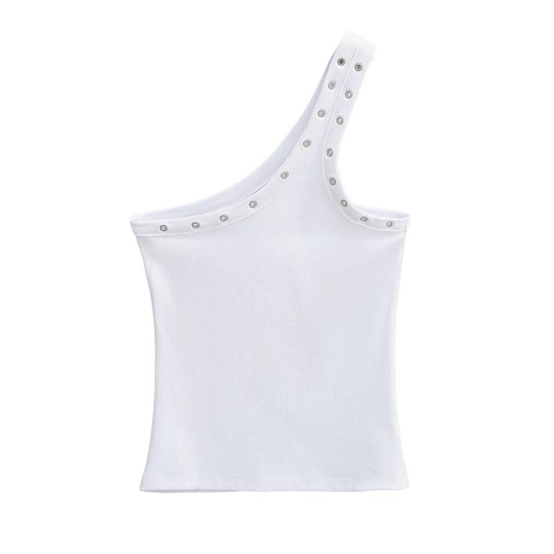 High-End Chic One-Shoulder Slimming Tank Top for Women - Stylish Summer Slim Fit Design M білий
High-End Chic One-Shoulder Slimming Tank Top for Women - Stylish Summer Slim Fit Design M білий