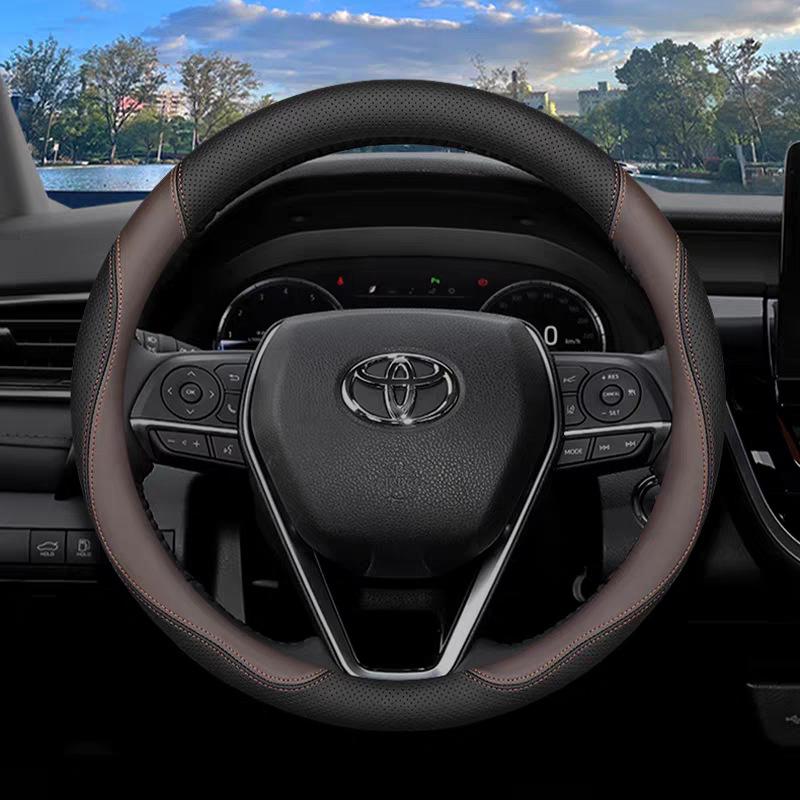 Чехол рулевого колеса Toyota Highlander из кожи Наппа: Дышащий, Нескользящий, Ультратонкий для моделей 2009-2026 гг. 38cm
Чехол рулевого колеса Toyota Highlander из кожи Наппа: Дышащий, Нескользящий, Ультратонкий для моделей 2009-2026 гг. 38cm