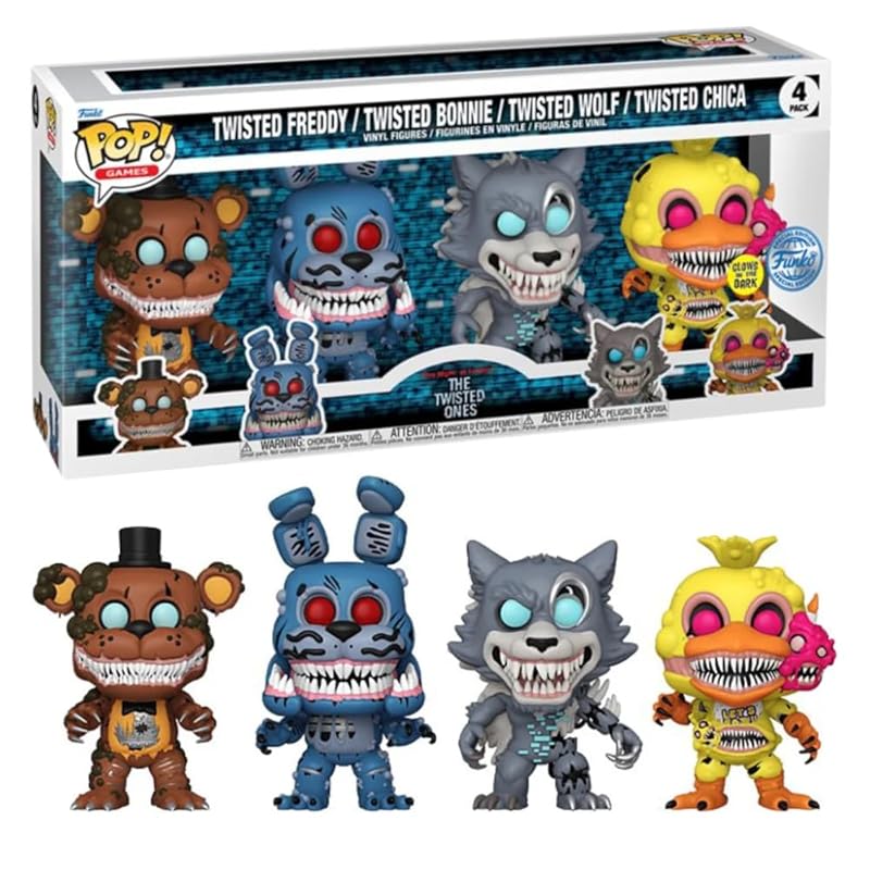 Five Nights at Freddy s Figure Funko Pop! Ігри FNAF- Twisted Ones 4PK(EMEA)(GW) функо
Five Nights at Freddy s Figure Funko Pop! Ігри FNAF- Twisted Ones 4PK(EMEA)(GW) функо