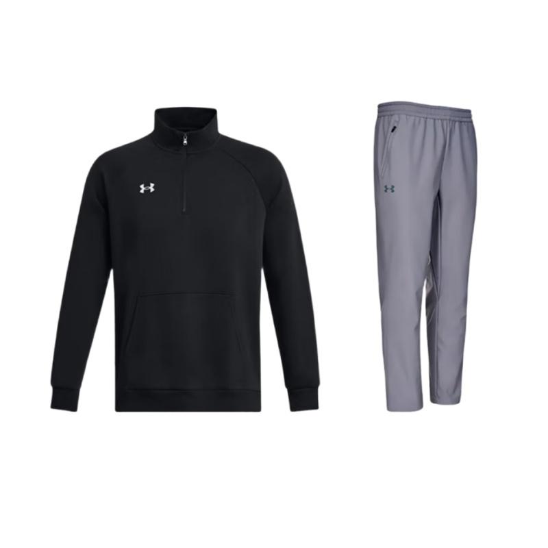 Under Armour Флисовый пуловер свободного кроя со стойкой, с длинными рукавами, со средней посадкой, с эластичными брюками, комплект свитшота, мужской комплект свитшота 1386016-001+24600708-024 L
Under Armour Флисовый пуловер свободного кроя со стойкой, с длинными рукавами, со средней посадкой, с эластичными брюками, комплект свитшота, мужской комплект свитшота 1386016-001+24600708-024 L
