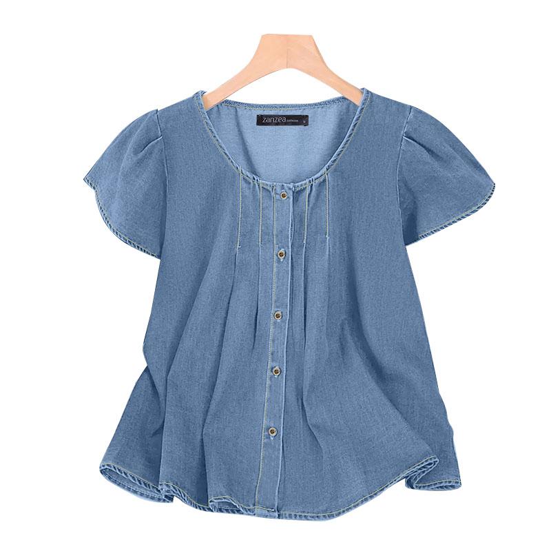 ZANZEA Women Casual Round Neck Summer Short Sleeve T-Shirts S
ZANZEA Women Casual Round Neck Summer Short Sleeve T-Shirts S