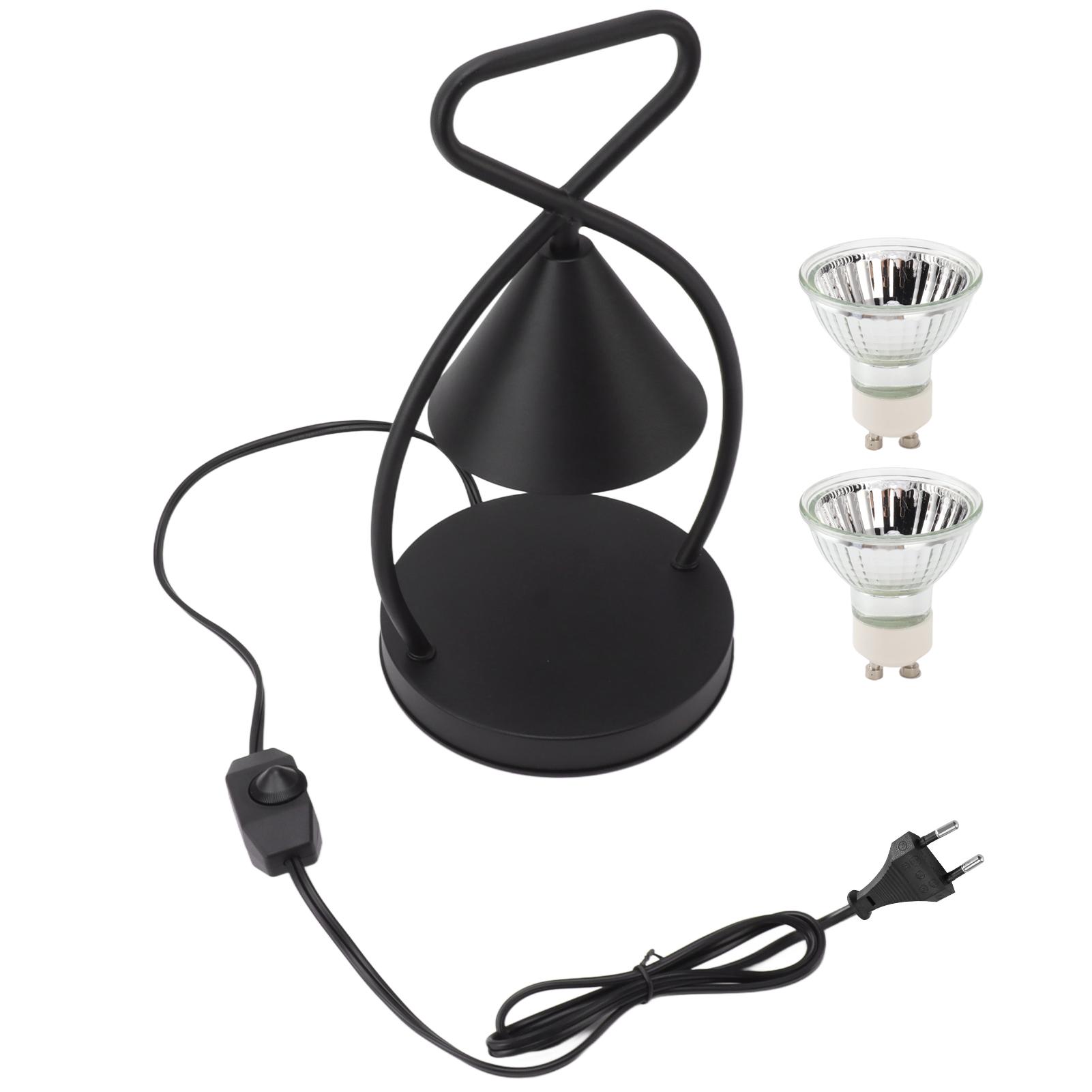 Лампа для подогрева свечей с 2 лампочками GU10, железная, равномерно нагревающаяся, лампа для подогрева воска для ароматических свечей
Лампа для подогрева свечей с 2 лампочками GU10, железная, равномерно нагревающаяся, лампа для подогрева воска для ароматических свечей