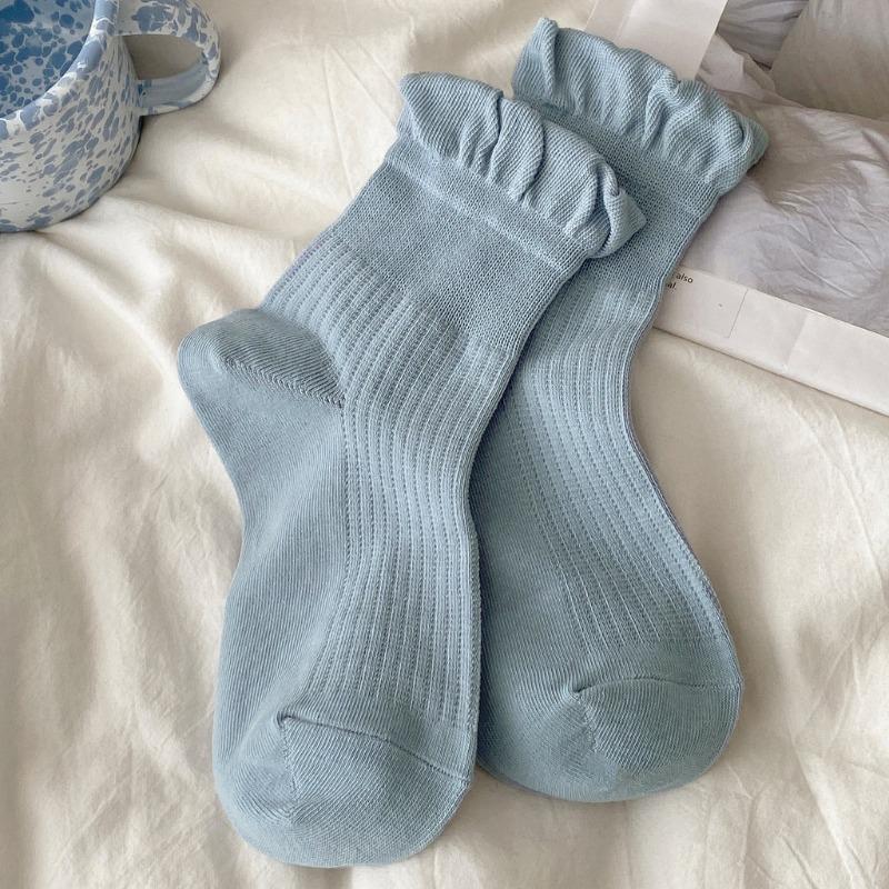 3 Pairs New Designer Loose Cuffs Socks Women Solid White Cotton Soft Loose-top Sock Spring Summer Thin Breathable Lolita Socks 3 Pairs синий
3 Pairs New Designer Loose Cuffs Socks Women Solid White Cotton Soft Loose-top Sock Spring Summer Thin Breathable Lolita Socks 3 Pairs синий
