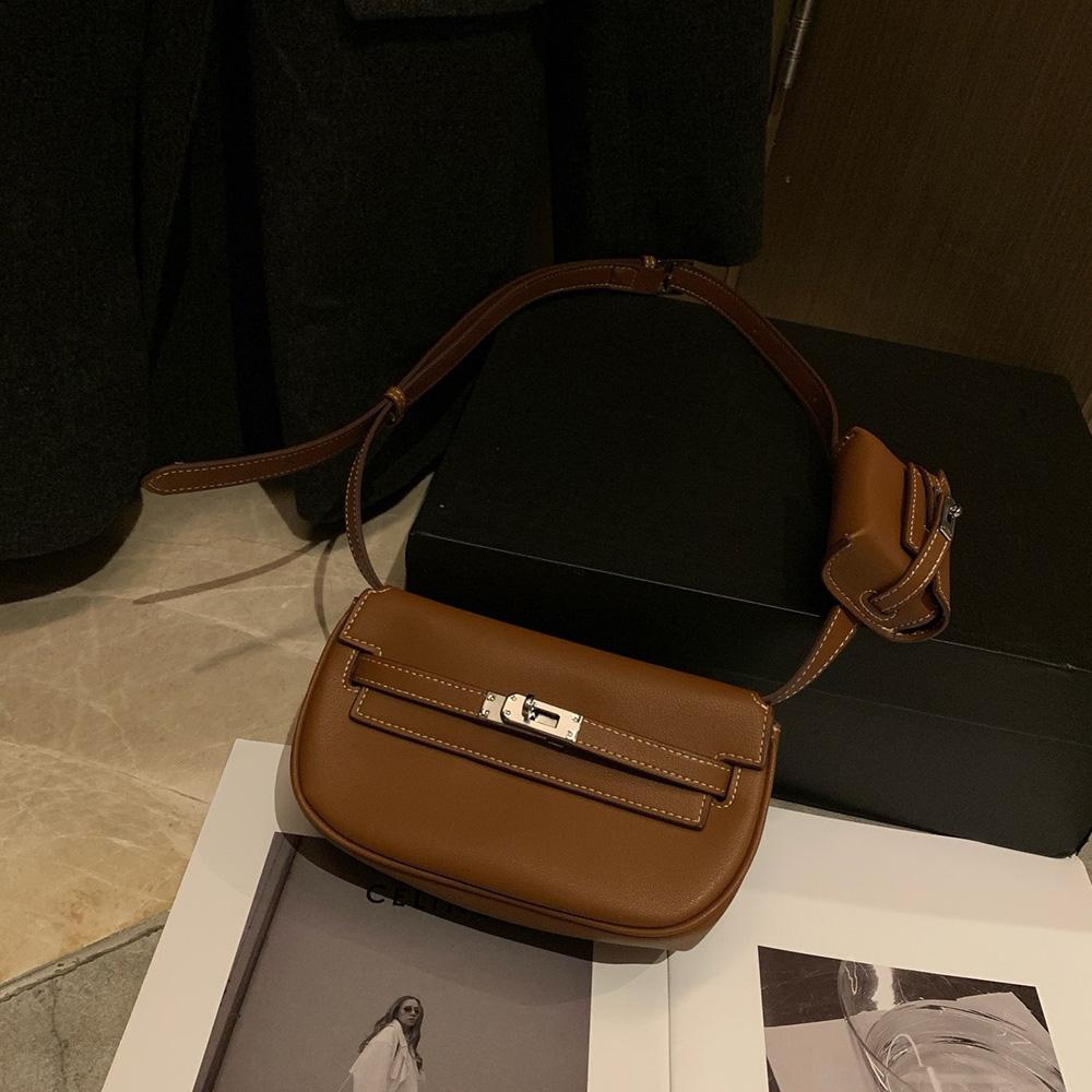 Розкішна маленька сумка через плече з натуральної шкіри для жінок, перший шар коров ячої шкіри, сумки крос-боді з монетницею, брендовий стиль, сумка-сідло без логотипу коричневий
Розкішна маленька сумка через плече з натуральної шкіри для жінок, перший шар коров ячої шкіри, сумки крос-боді з монетницею, брендовий стиль, сумка-сідло без логотипу коричневий