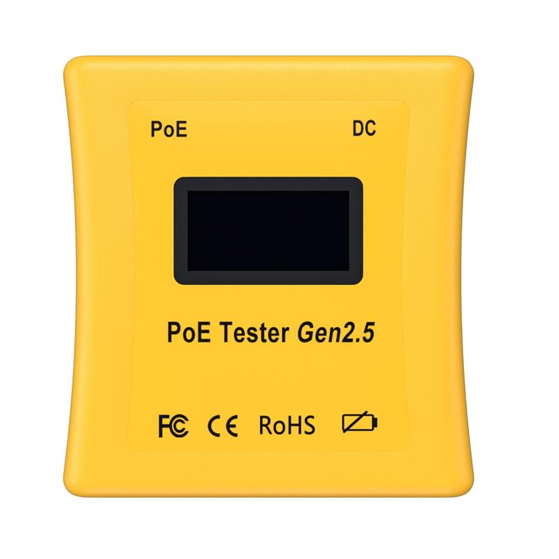 Upgraded 802.3Bt 90W Poe Tester Portable Voltage Current Tester Forpoe Devices Battery Free жовтий
Upgraded 802.3Bt 90W Poe Tester Portable Voltage Current Tester Forpoe Devices Battery Free жовтий