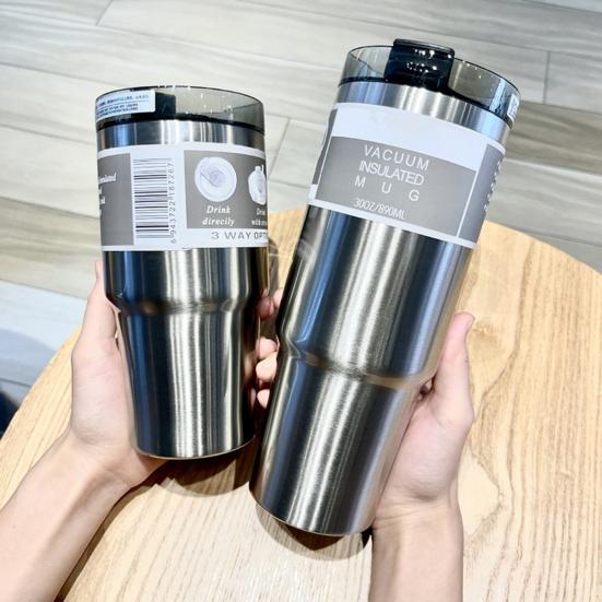 Фляга для воды Yousheng 600/900 мл с крышкой, пищевая, без BPA, с трубочкой, вакуумная чашка, бытовые принадлежности S серебряный
Фляга для воды Yousheng 600/900 мл с крышкой, пищевая, без BPA, с трубочкой, вакуумная чашка, бытовые принадлежности S серебряный