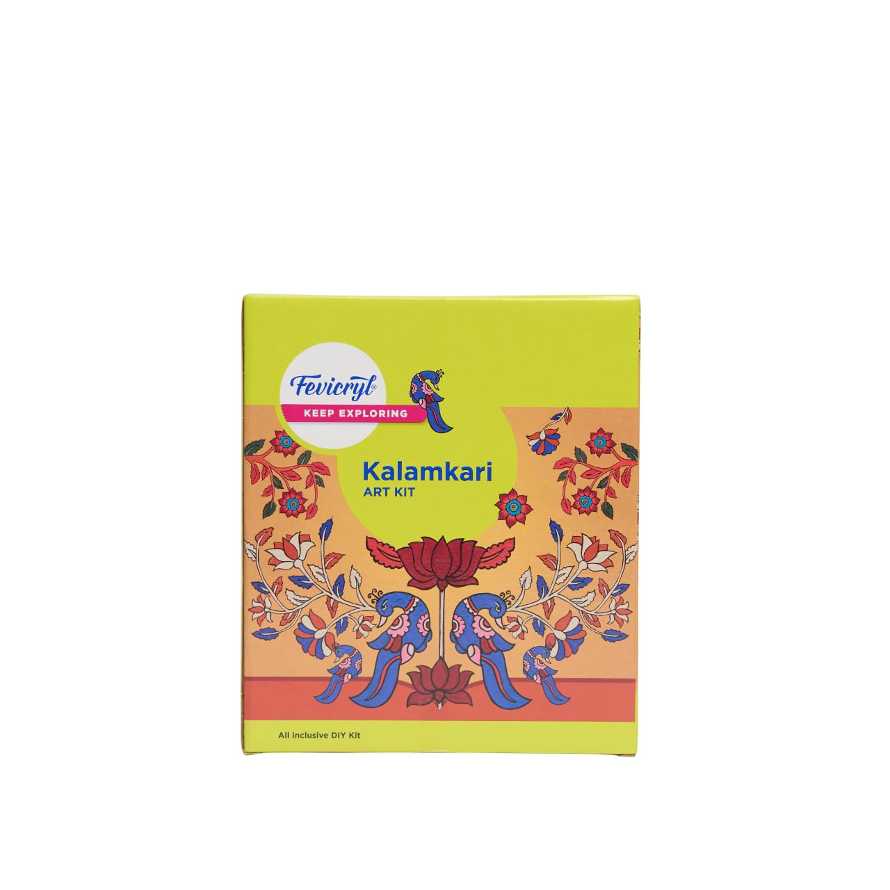 Fevicryl Kalamkari Mini Art Kit | All-Inclusive DIY Coasters Painting Set with Acrylic Colours Brush for Gifting Age14+
Fevicryl Kalamkari Mini Art Kit | All-Inclusive DIY Coasters Painting Set with Acrylic Colours Brush for Gifting Age14+