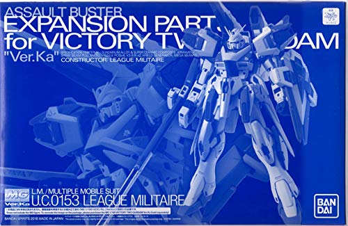 Bandai Детали расширения MG 1/100 для V 2 Assault Buster Gundam Ver.Ka НЕ входят в комплект MS Body
Bandai Детали расширения MG 1/100 для V 2 Assault Buster Gundam Ver.Ka НЕ входят в комплект MS Body