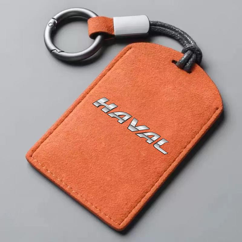 Suede Leather Car NFC Card Key Cover Fob Case Protector Holder Shell Auto Keychain For Haval Jolion H6 F7 H9 H2 F7X F7H H5 H7 H8
Suede Leather Car NFC Card Key Cover Fob Case Protector Holder Shell Auto Keychain For Haval Jolion H6 F7 H9 H2 F7X F7H H5 H7 H8