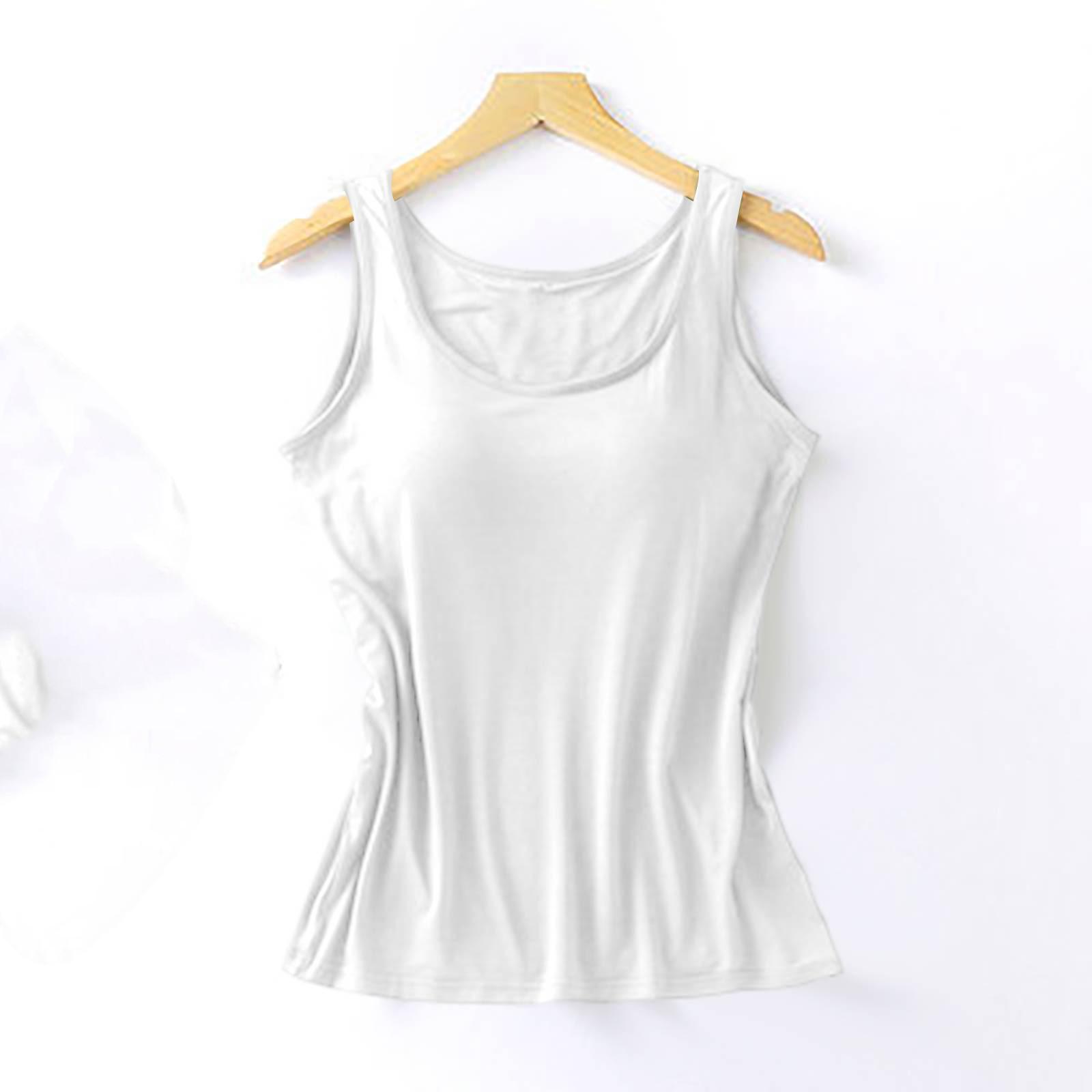 Женская майка-топ без рукавов, женская летняя цельная без стального кольца с нагрудной накладкой XL белый
Женская майка-топ без рукавов, женская летняя цельная без стального кольца с нагрудной накладкой XL белый