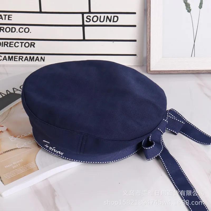 Spring Summer New Jk Uniform Beret Hat Women s Bow Preppy Style Painter Hat Small Fresh Report Breathable синій
Spring Summer New Jk Uniform Beret Hat Women s Bow Preppy Style Painter Hat Small Fresh Report Breathable синій