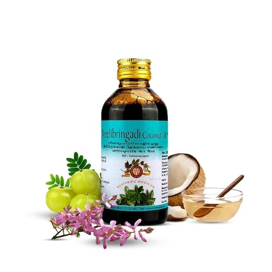 Кокосовое масло AVP Ayurveda Neelibringadi 200 мл | Масло для волос на каждый день | Задерживает преждевременное поседение, уменьшает перхоть и укрепляет волосы | Основа из кокосового масла
Кокосовое масло AVP Ayurveda Neelibringadi 200 мл | Масло для волос на каждый день | Задерживает преждевременное поседение, уменьшает перхоть и укрепляет волосы | Основа из кокосового масла