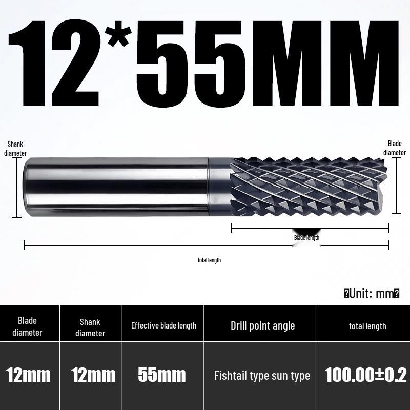 Aokewen D8*32*60 Tungsten Steel Corn End Mill
Aokewen D8*32*60 Tungsten Steel Corn End Mill