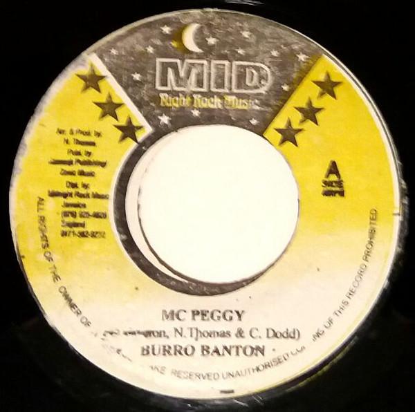 7inch Record BURRO BANTON - MC Peggy NONE Midnight Rock Jamaica Reggae, Ska & Dub Used
7inch Record BURRO BANTON - MC Peggy NONE Midnight Rock Jamaica Reggae, Ska & Dub Used