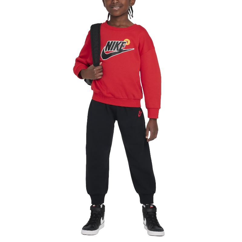 Nike Casual Sportswear Crew Neck Pullover Letter Comfort Kids Sportswear Red Black IH0977-010 S
Nike Casual Sportswear Crew Neck Pullover Letter Comfort Kids Sportswear Red Black IH0977-010 S