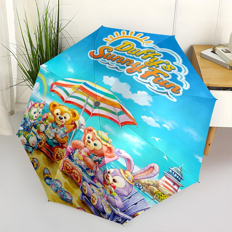 1pc Duffy s Sunny Fun Cartoon Umbrella, Portable 3-Fold Compact Umbrella, Suitable for Camping, Hiking and Travel, Ideal Easter Birthday Gif
1pc Duffy s Sunny Fun Cartoon Umbrella, Portable 3-Fold Compact Umbrella, Suitable for Camping, Hiking and Travel, Ideal Easter Birthday Gif