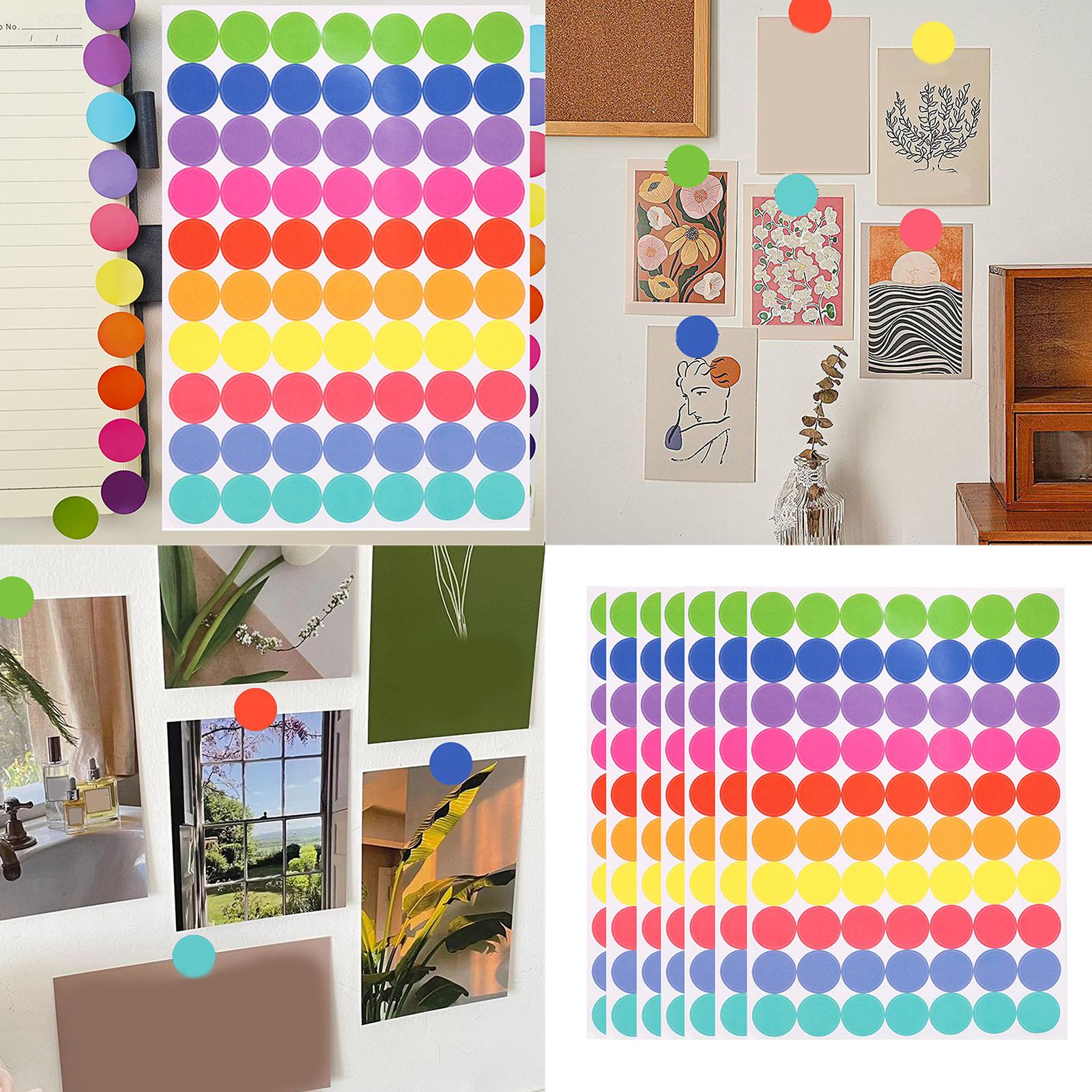 700 Counts Colorful Dot Sticker 0.75Inch Writable Round Label For Packaging Seal Envelope Card Scrapbooking Journaling
700 Counts Colorful Dot Sticker 0.75Inch Writable Round Label For Packaging Seal Envelope Card Scrapbooking Journaling
