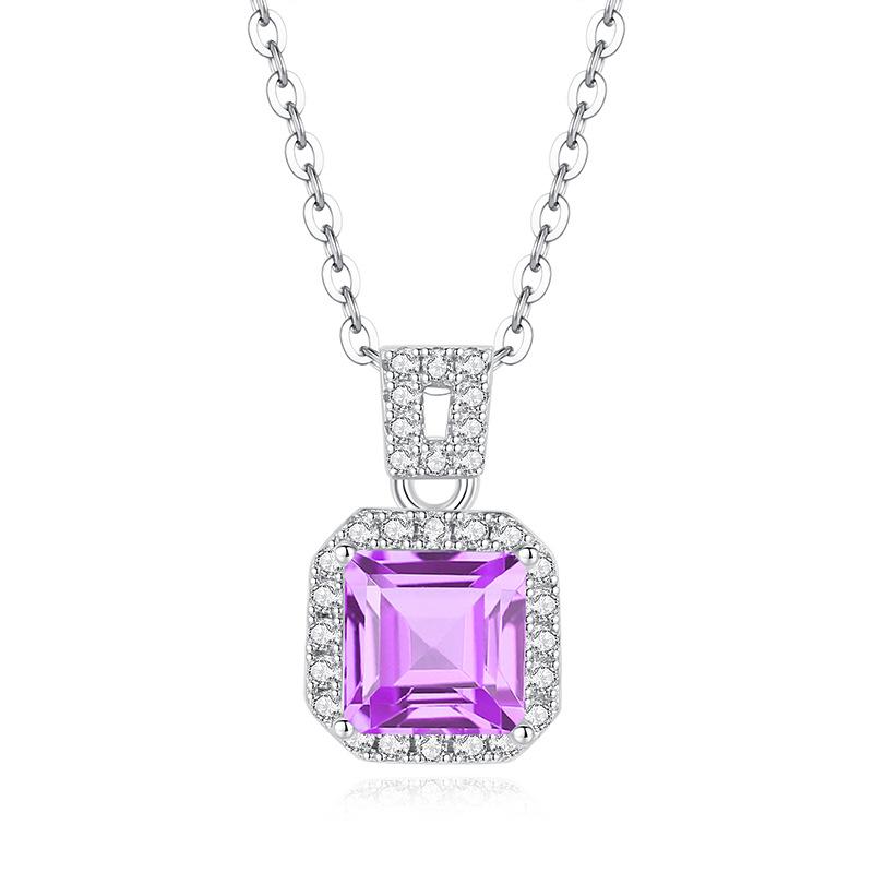 Square natural crystal stone necklace women s high-end full diamond s925 silver ins wind collarbone chain women s perfume bottle pendant 925 silver
Square natural crystal stone necklace women s high-end full diamond s925 silver ins wind collarbone chain women s perfume bottle pendant 925 silver