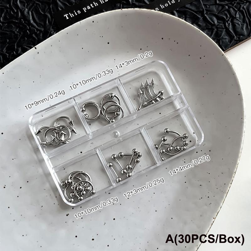30/60 шт./коробка Металлические Ретро Круглые Шармы для Нейл-арта 3D Панк Стиль Черно-белые Детали для Ногтей Украшение для Ногтей Маникюрные Аксессуары A
30/60 шт./коробка Металлические Ретро Круглые Шармы для Нейл-арта 3D Панк Стиль Черно-белые Детали для Ногтей Украшение для Ногтей Маникюрные Аксессуары A