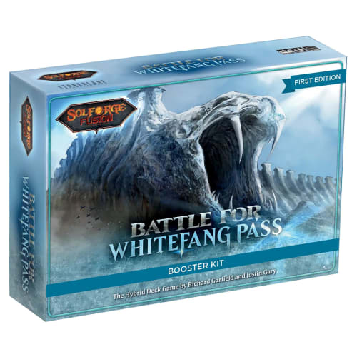 Stoneblade Entertainment SolForge Fusion - Battle for Whitefang Pass Booster Kit
Stoneblade Entertainment SolForge Fusion - Battle for Whitefang Pass Booster Kit