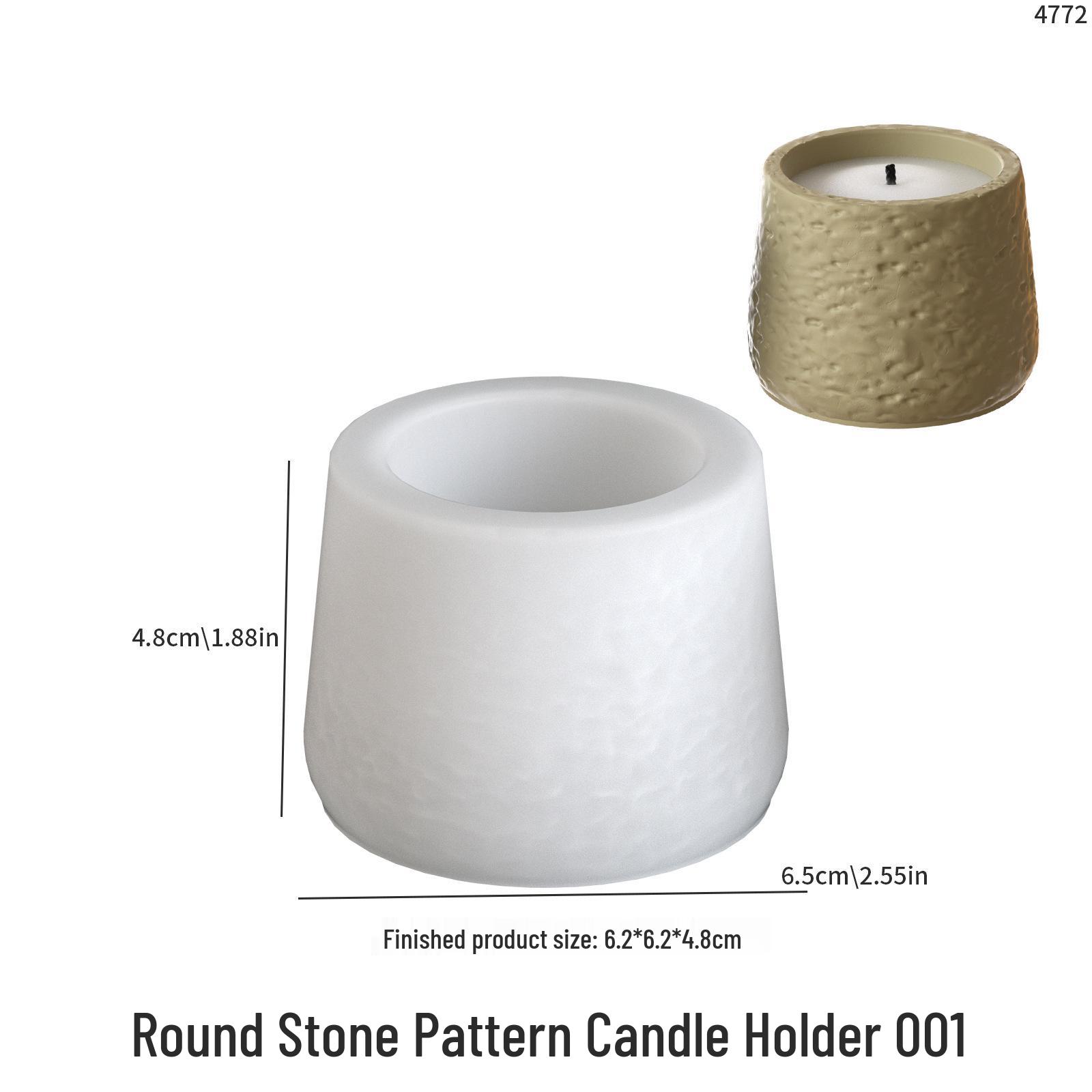 Poppy Multi-Use Silicone Mold: Rock Stone Pattern for Storage Jars, Incense, Gypsum Candle Holders, and Flower Pots
Poppy Multi-Use Silicone Mold: Rock Stone Pattern for Storage Jars, Incense, Gypsum Candle Holders, and Flower Pots