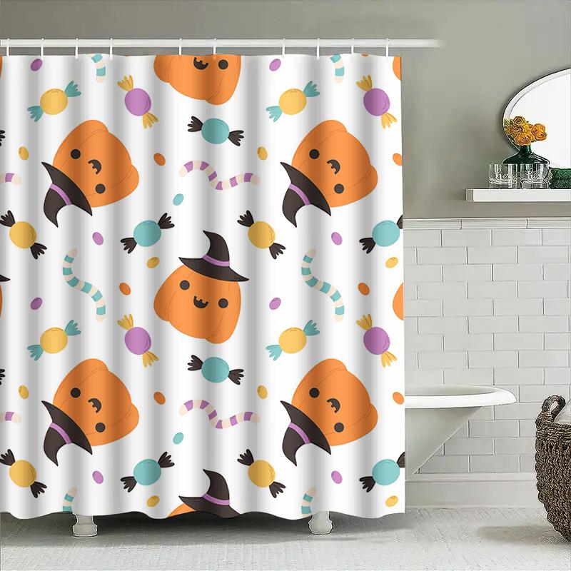 Tuniu Cute Halloween Bat Candy Shower Curtain For Bathroom Kids Baby Girls Room Decor W60H190(CM)-1 Pcs
Tuniu Cute Halloween Bat Candy Shower Curtain For Bathroom Kids Baby Girls Room Decor W60H190(CM)-1 Pcs